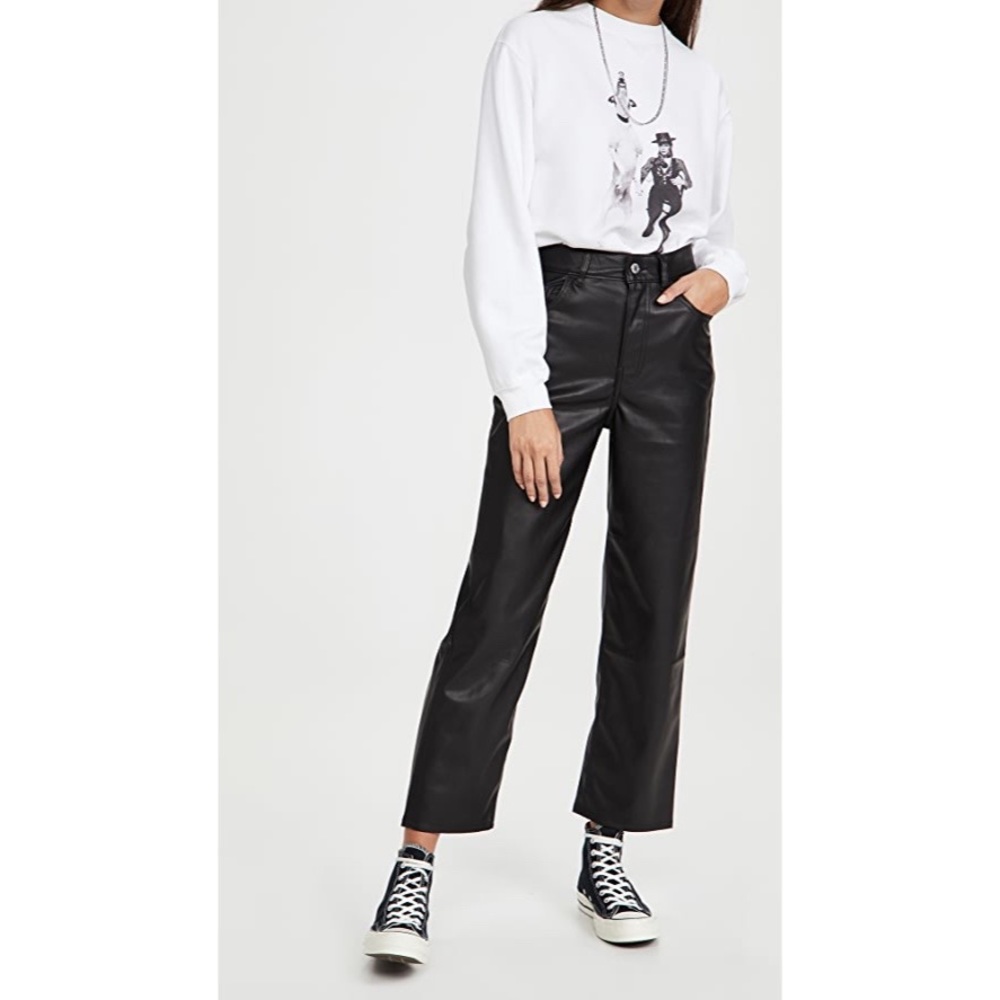 ANINE BING Ramona Sweatshirt AB x TO B White Pullover - Picture 6 of 14
